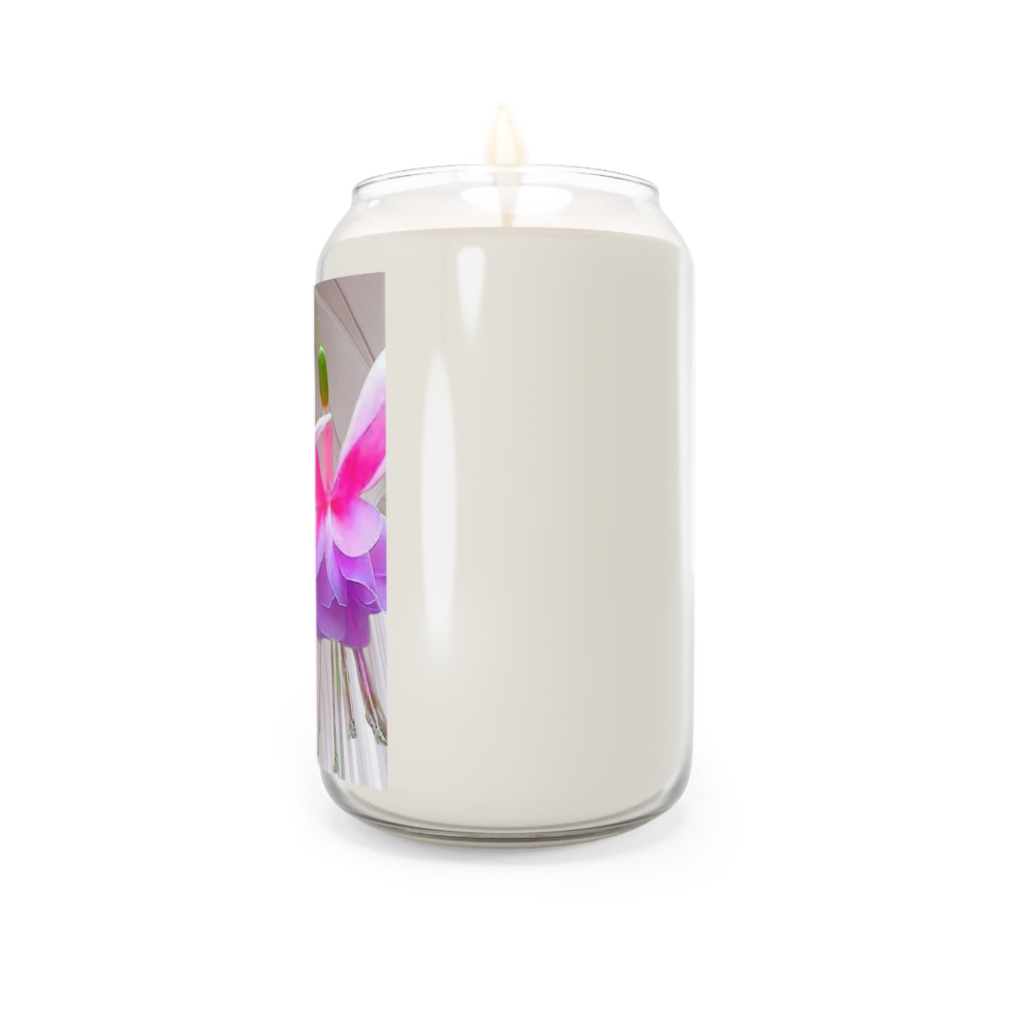 Scented Candle, 13.75oz - Two Pink Fuchsias / Gothic