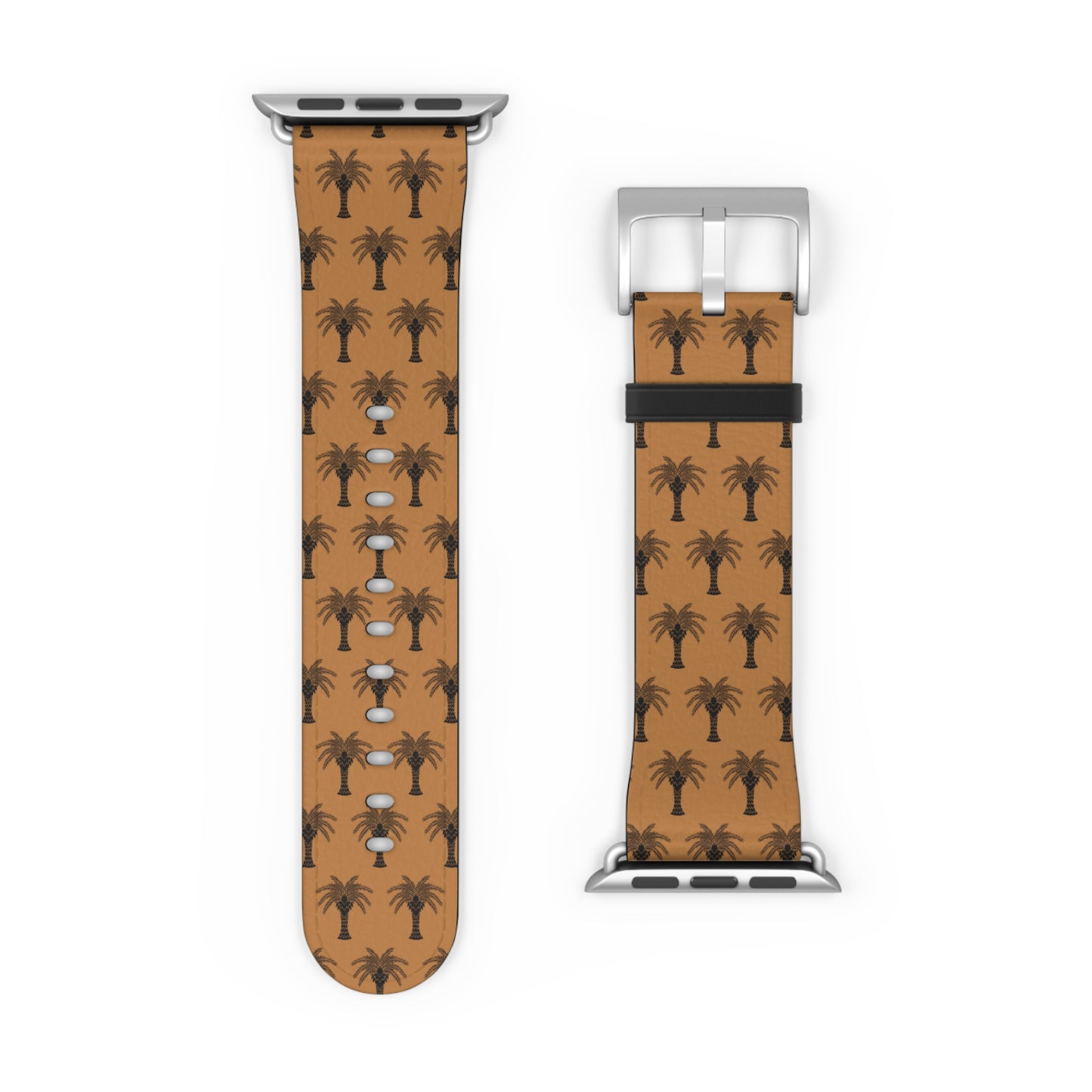 Apple Watch Band - Art Deco Palm, Repeat Lt. Brown