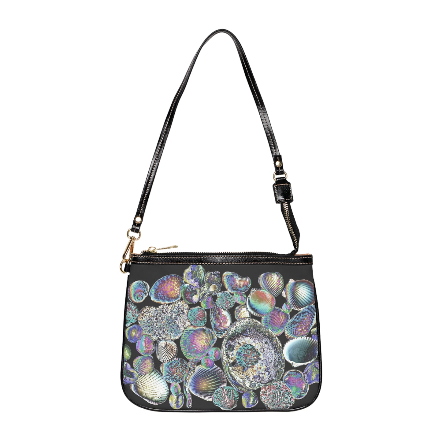 Tropical Beach Small Shoulder Bag | Stylish Crossbody Purse / Heatwave Shell Collection