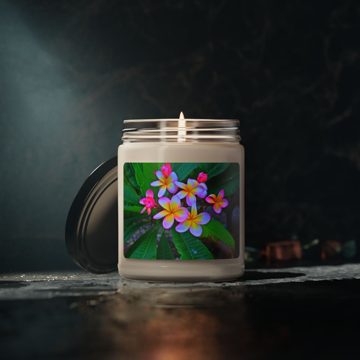 Scented Soy Candle, 9oz, Hawaiian Flowers