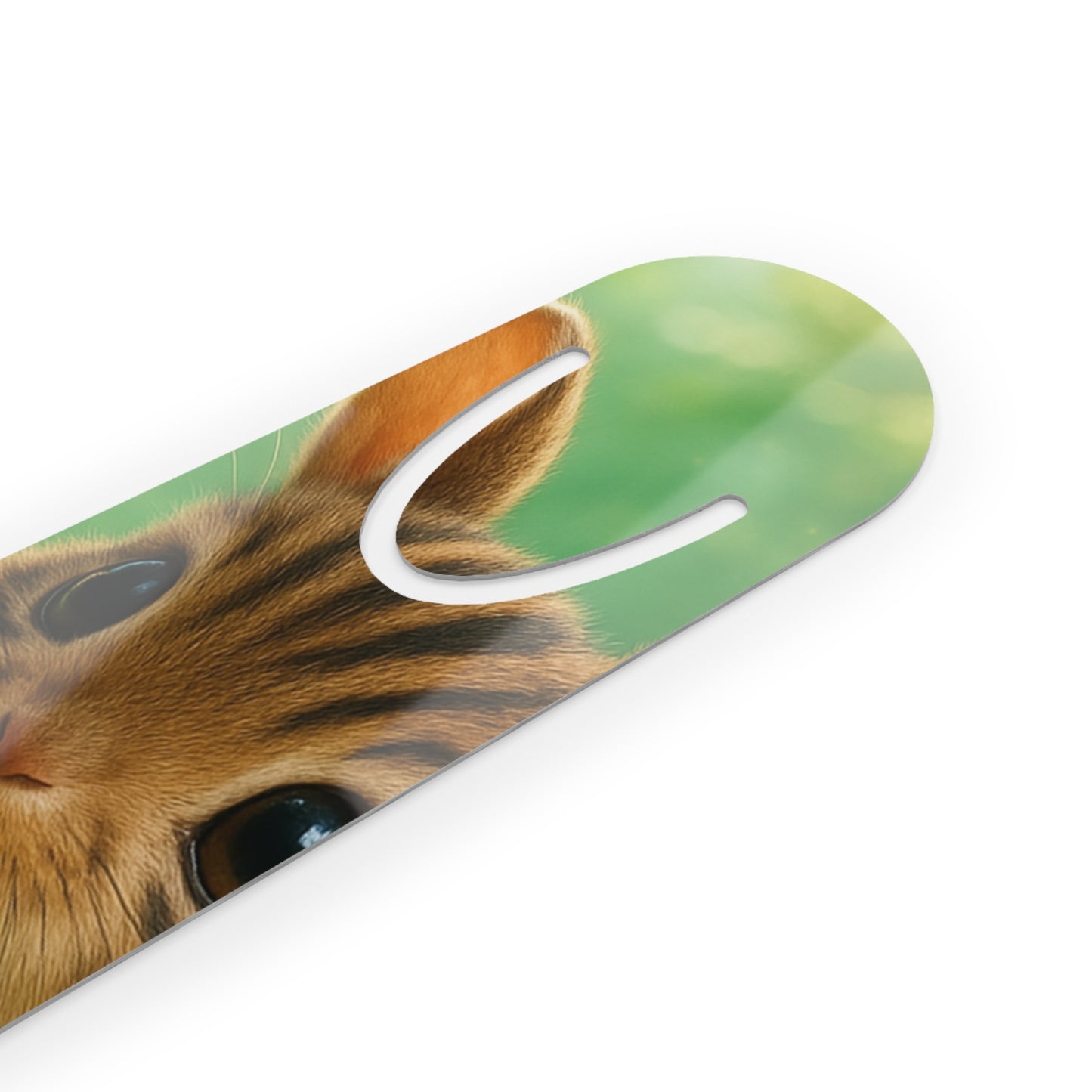 Tropical Bookmark - Aluminum, Baby Sumatran Rabbit