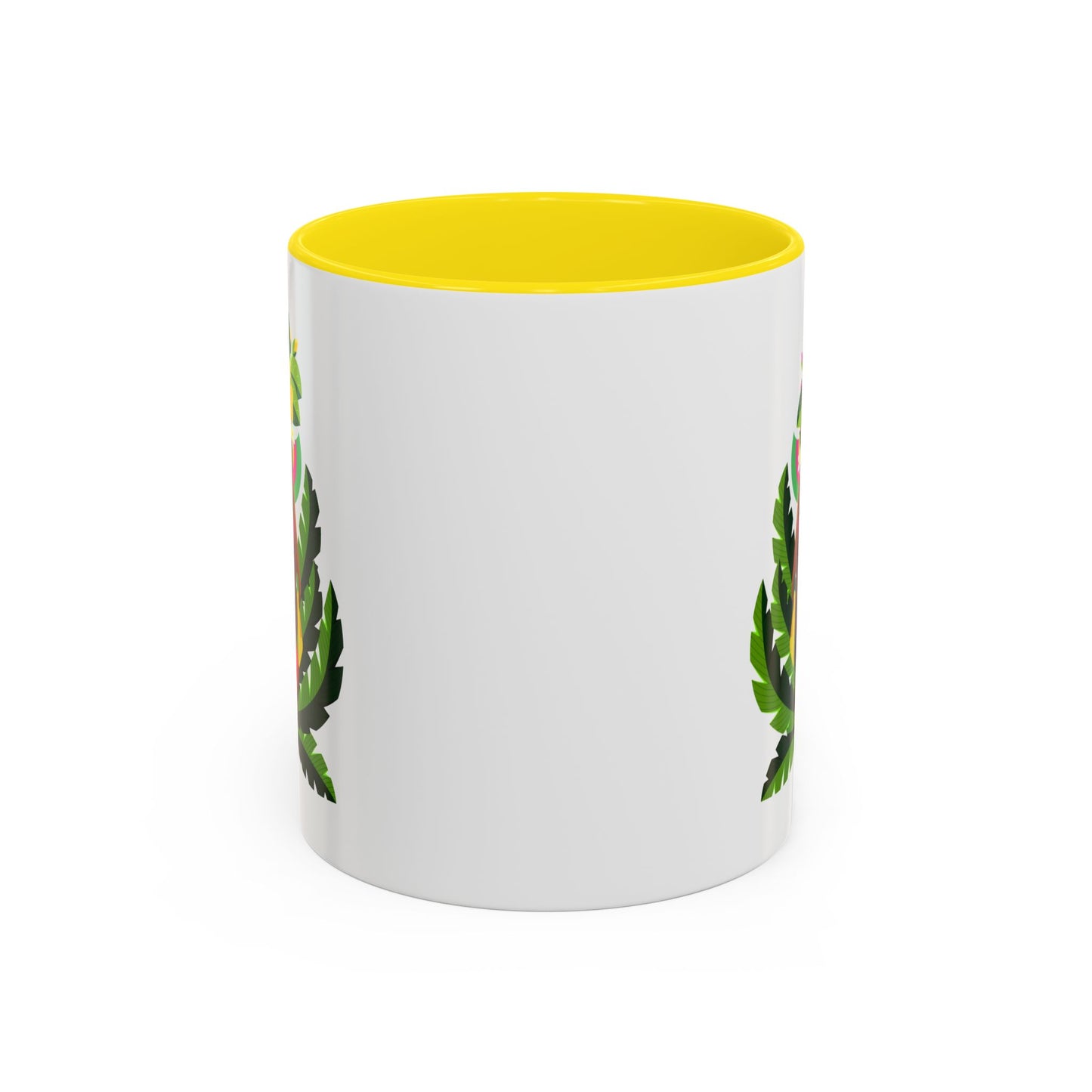 Accent Coffee Mug (11, 15oz), 8 Colors - Tiki Boss Alelo