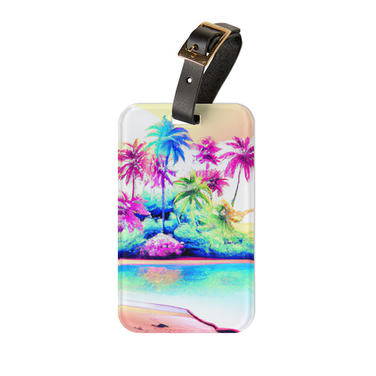 Luggage Tag - Watercolor Beach