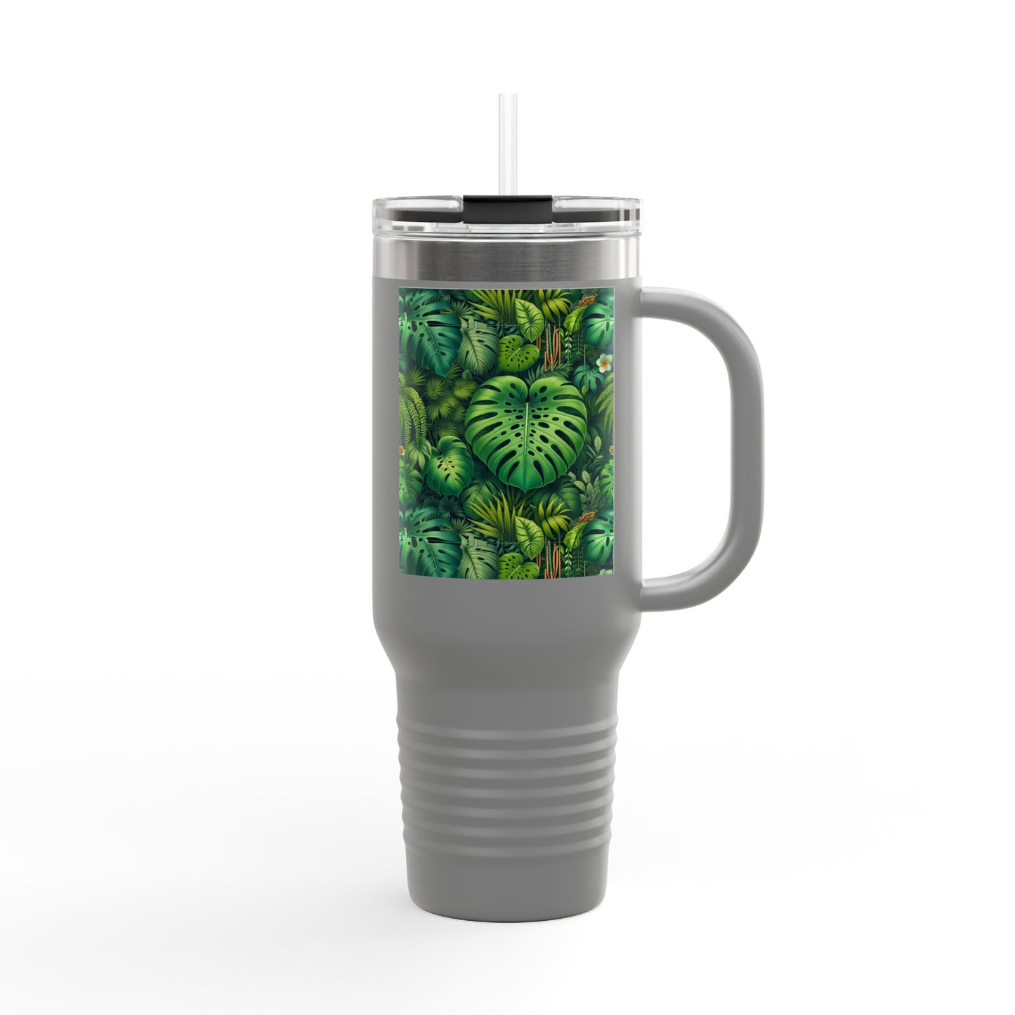 Insulated Travel Mug, 40oz / Rainforest Greenery - Perfect for Outdoor Adventures