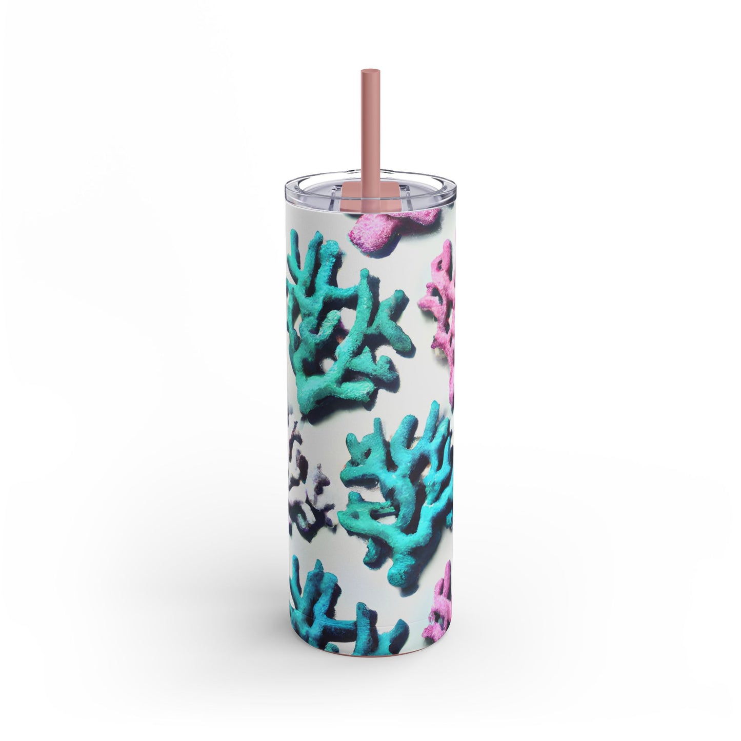 20oz Matte Tumbler, 7 Colors - Stylish Travel Cup - Corals Pastels