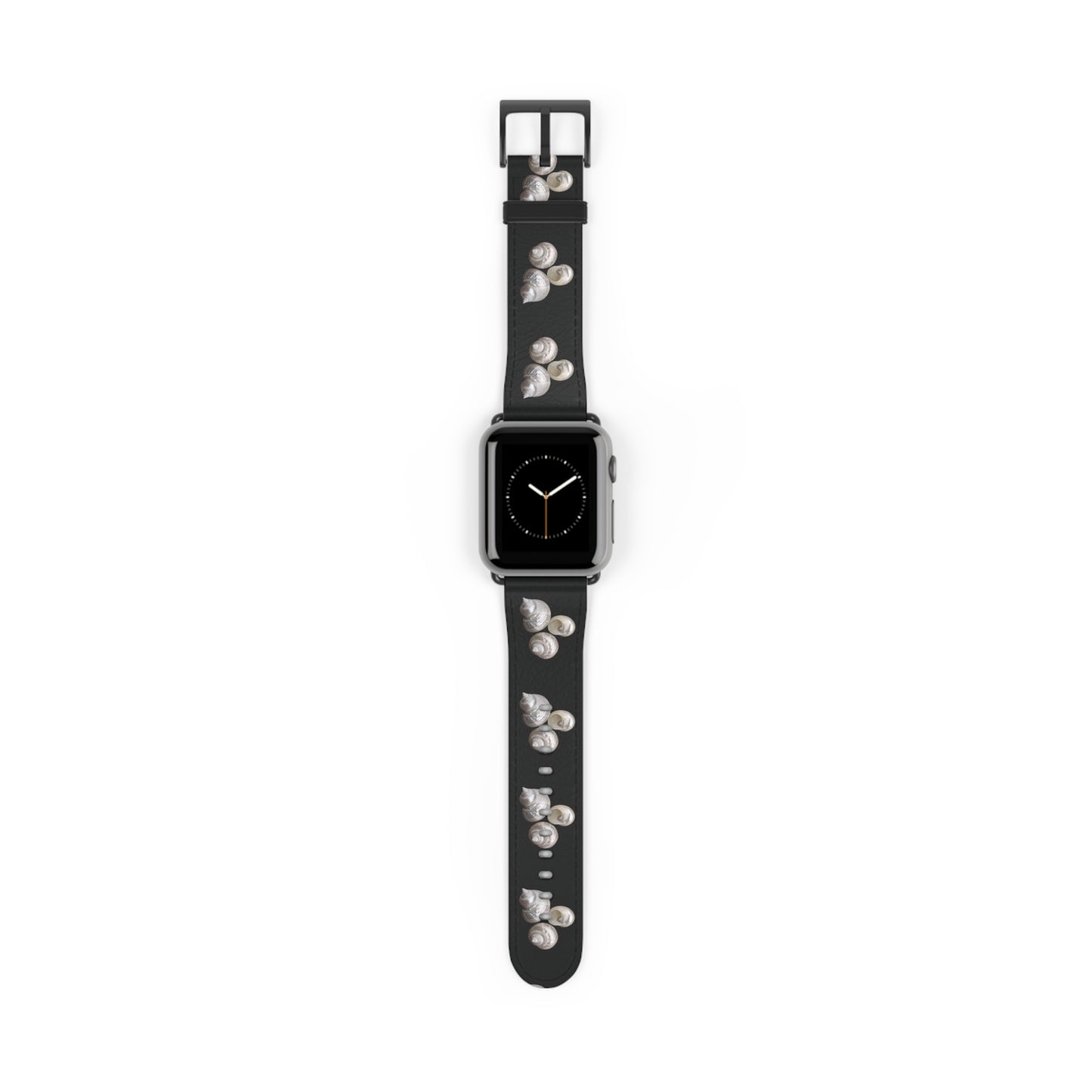 Apple Watch Band - Nautilus Shell Trio, black