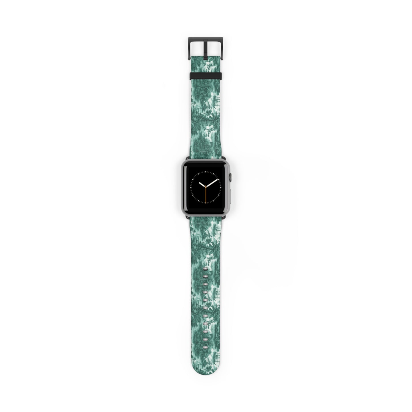 Apple Watch Band - Tropical Toile, evergreen
