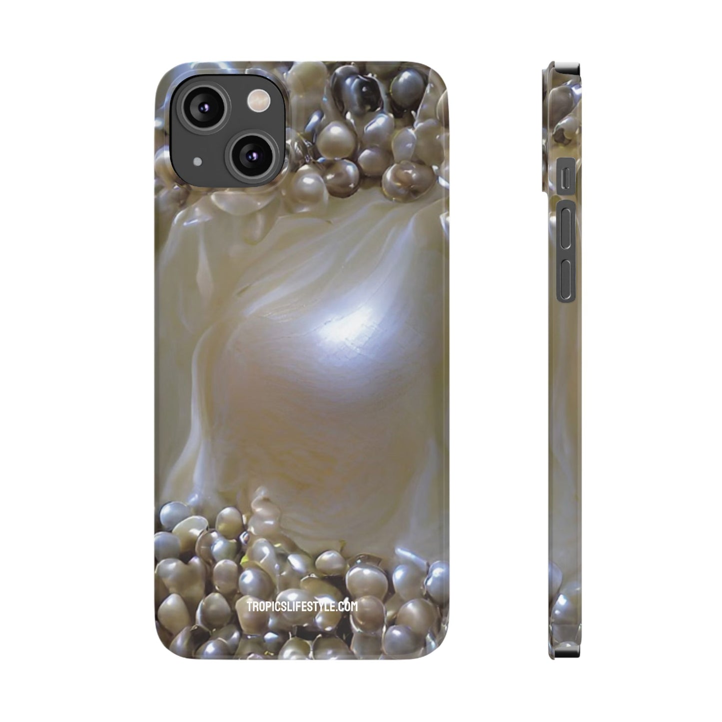 Slim Phone Cases - Natural Pearls Dream