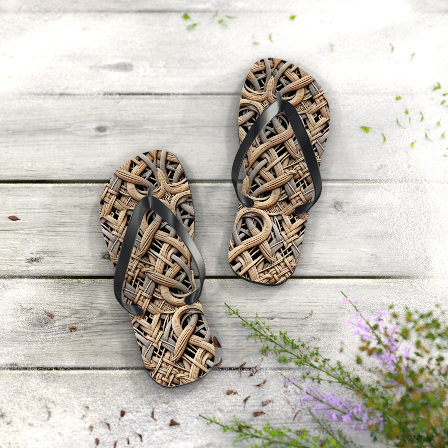 Flip Flops - Beach Wicker