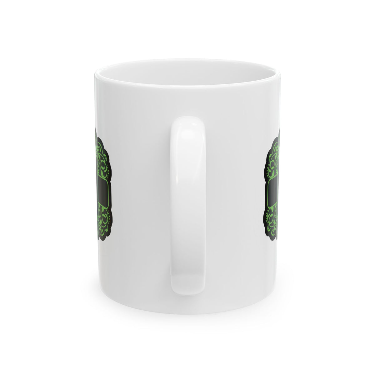 Ceramic White Mug - 11oz & 15oz, / Tropics Lifestyle Coffee, 2 Sides