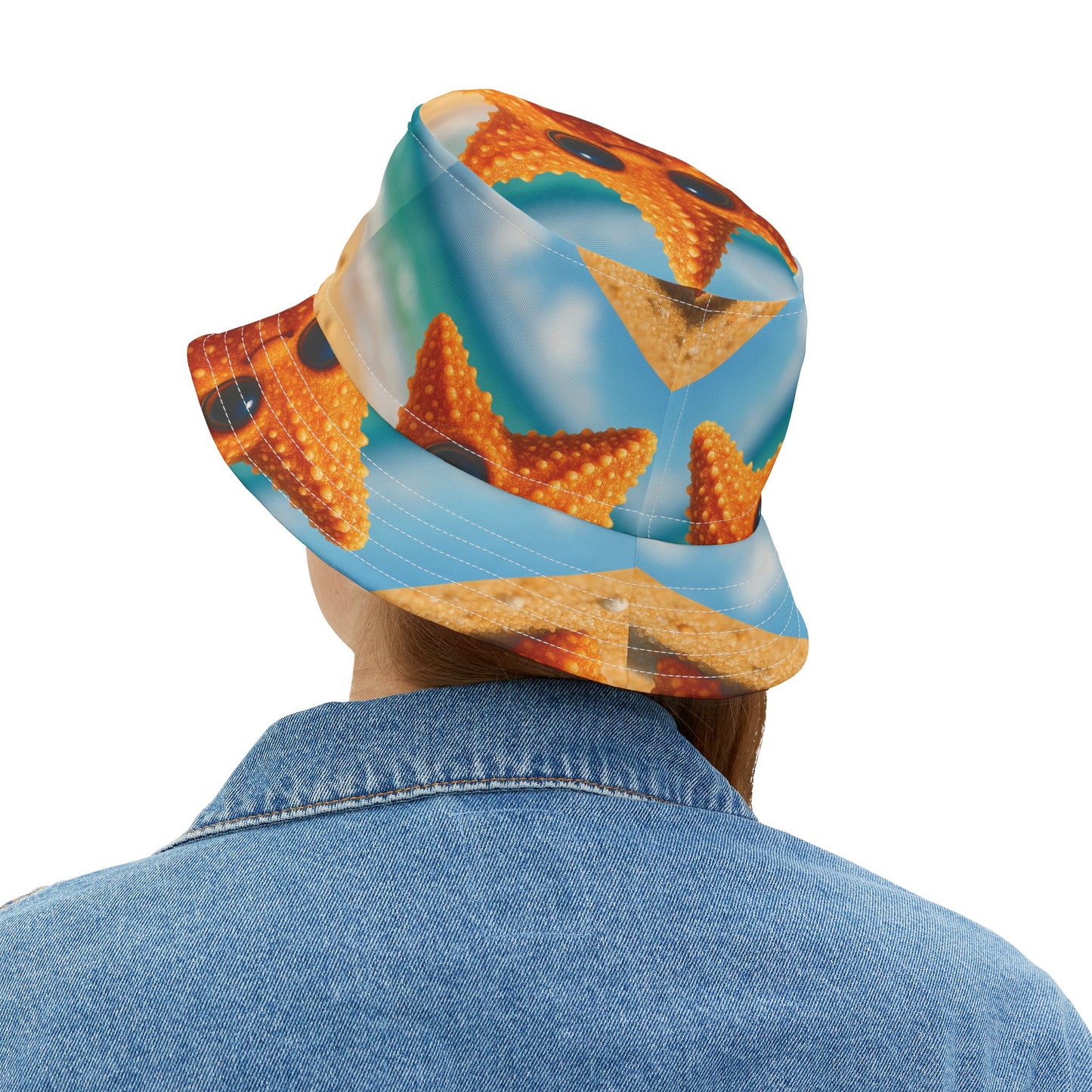 Tropical Polyester Bucket Hat, 2 Sizes - Baby Starfish