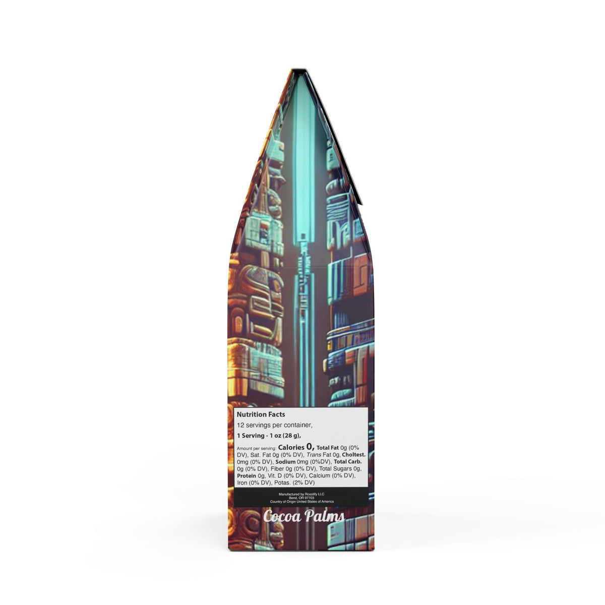 Cocoa Palms Blend™ (Medium-Dark Roast) Specialty Grade Craft Coffee / Techno Tiki Totems