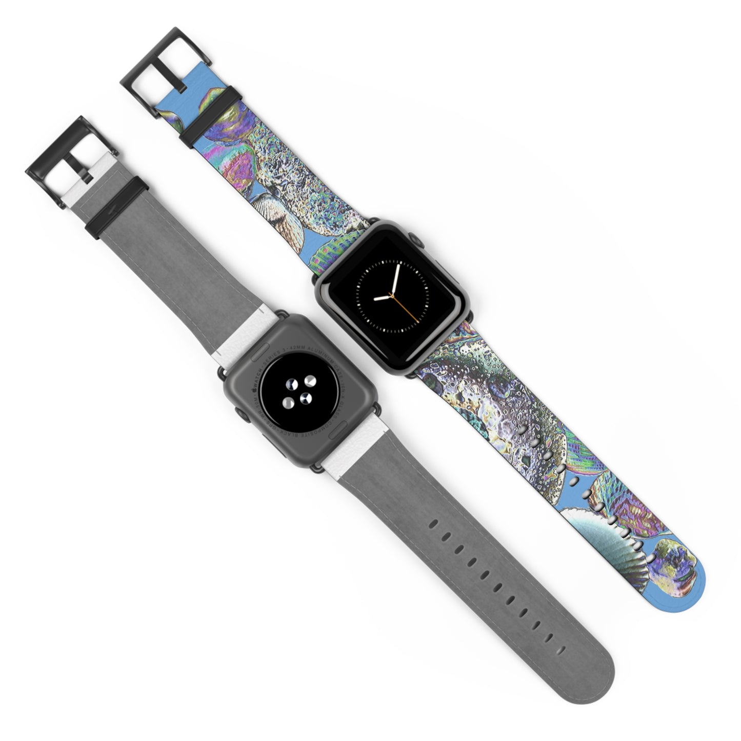 Apple Watch Band - Heatwave Seashell Collection, lt blue