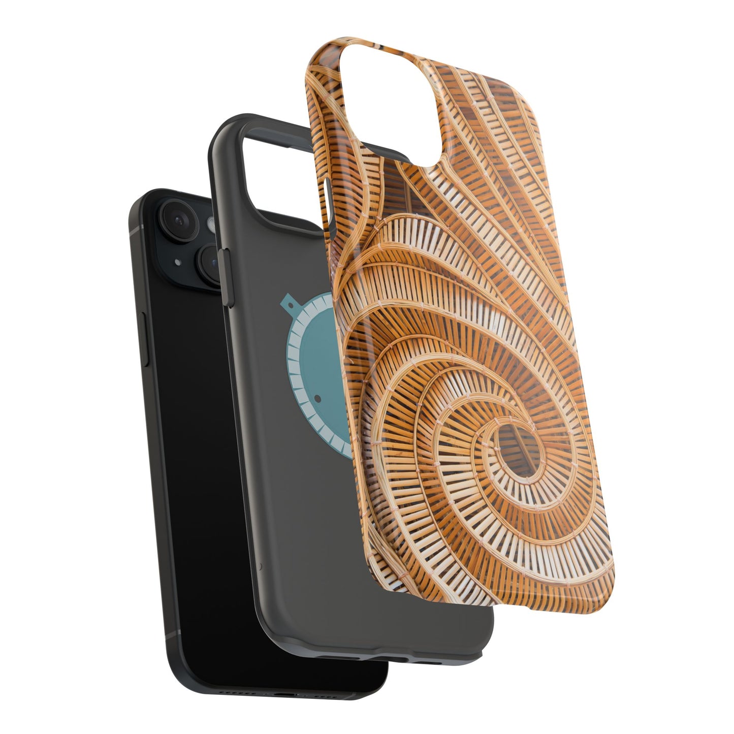 Magnetic Tough Cases, Natural Bamboo Spiral, Various Models