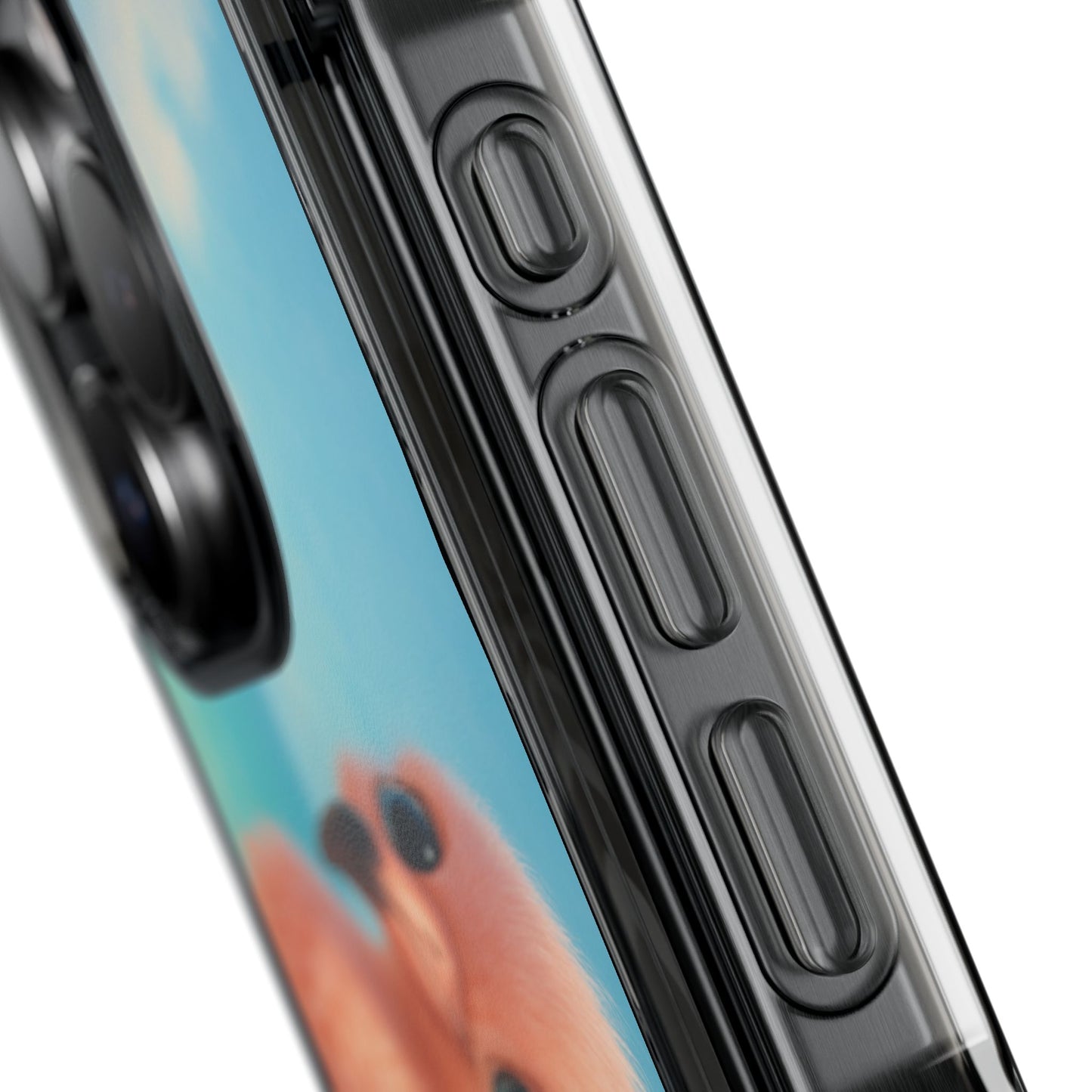 Baby Flamingo Magnetic Clear Phone Case, Many Models