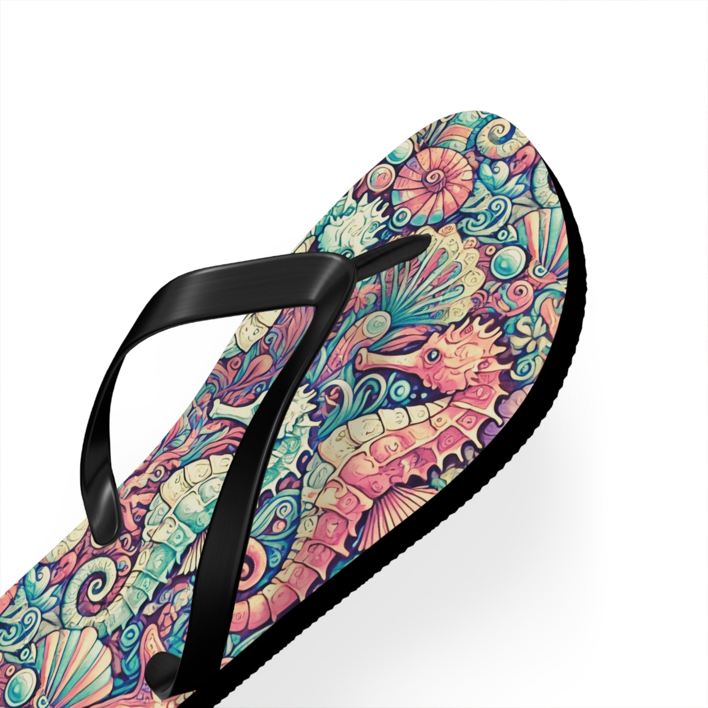 Flip Flops - Seahorses/Retro