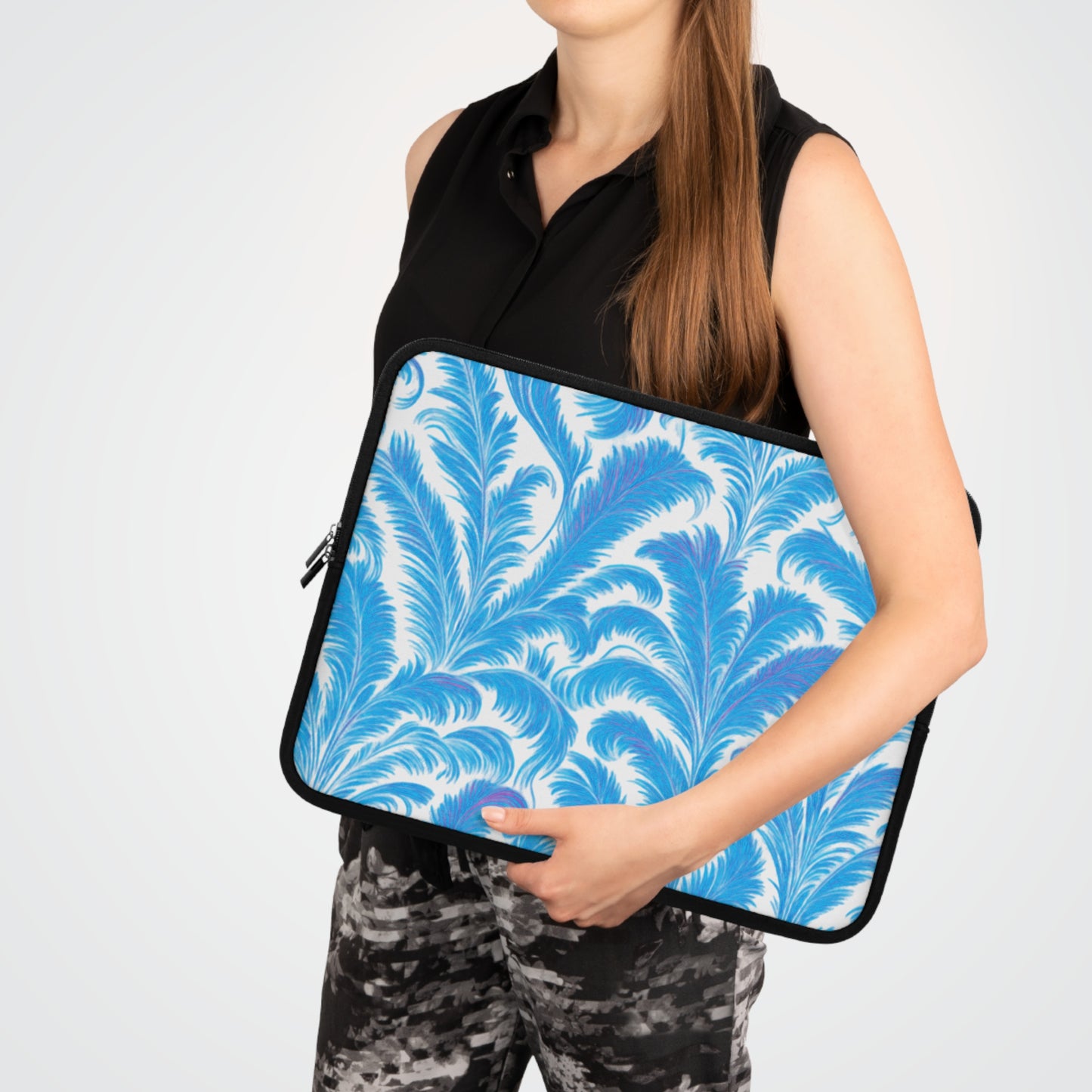 Tropical Laptop Sleeve, 5 Sizes - Perfect for Rainforest Lovers & Students / Rocco Blues