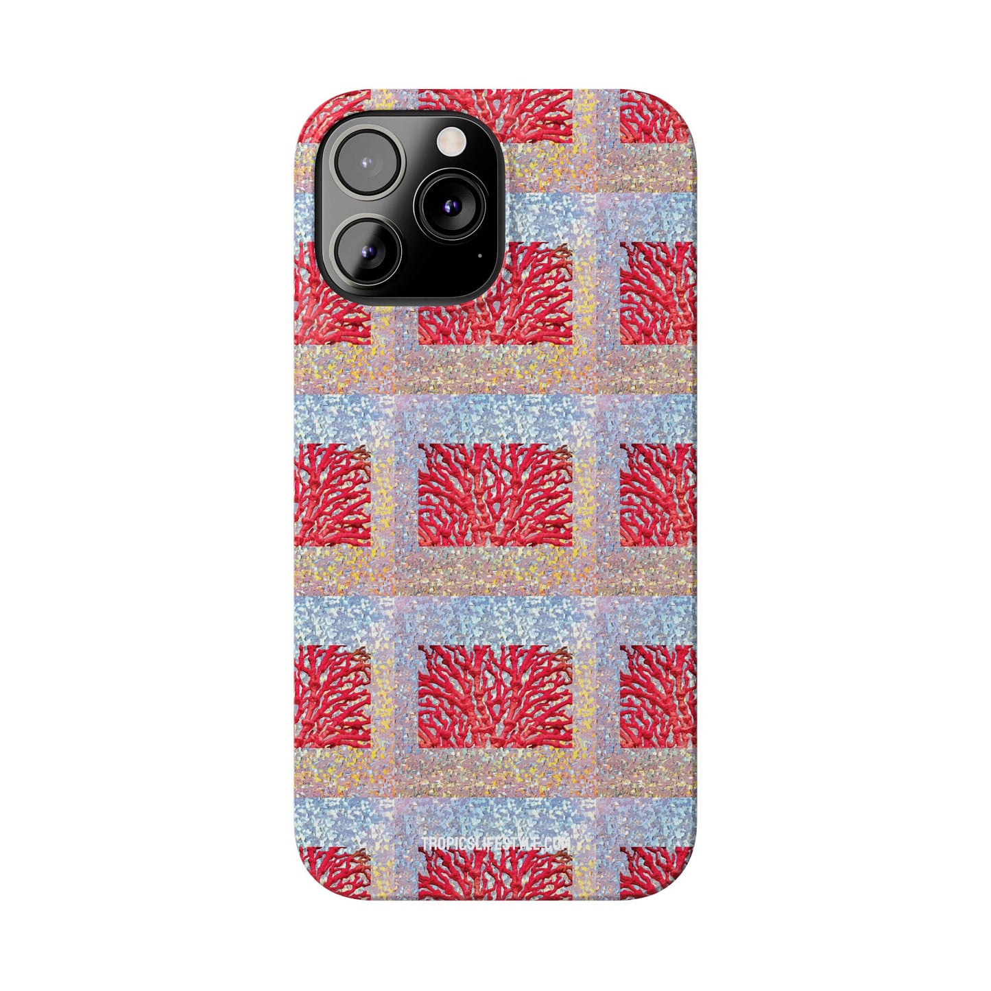 Slim Phone Cases - Disco Red Coral