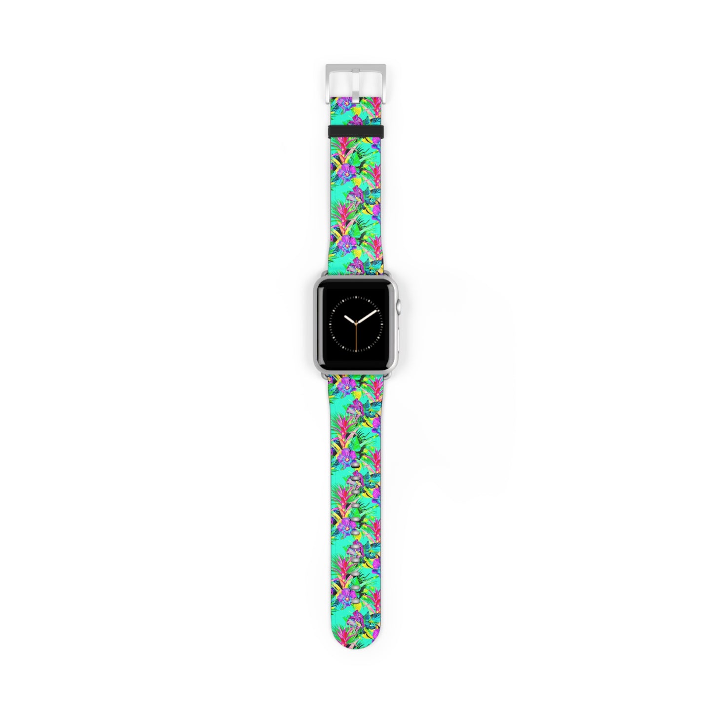 Apple Watch Band - Plant Palooza, turquoise