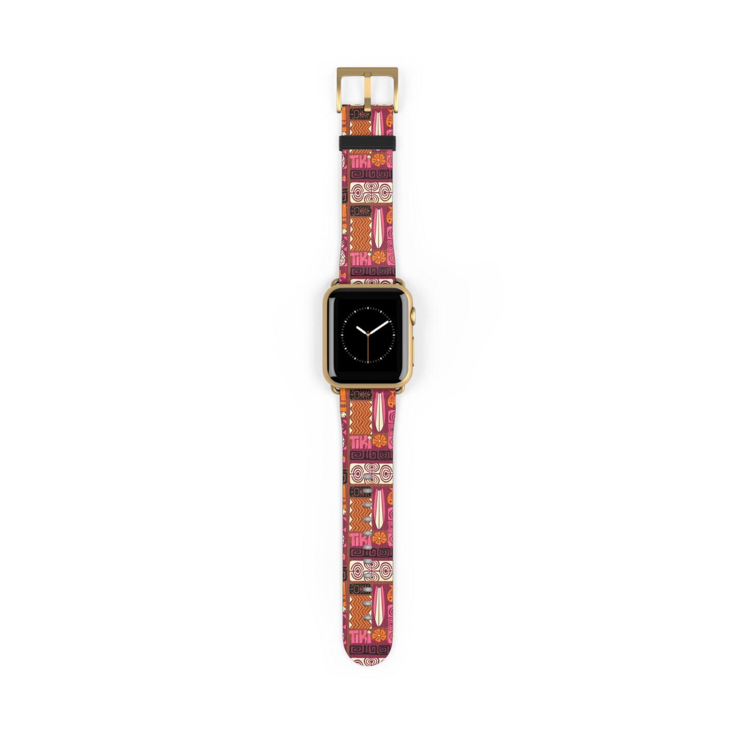 Apple Watch Band - Tiki Poster Pink/Orange