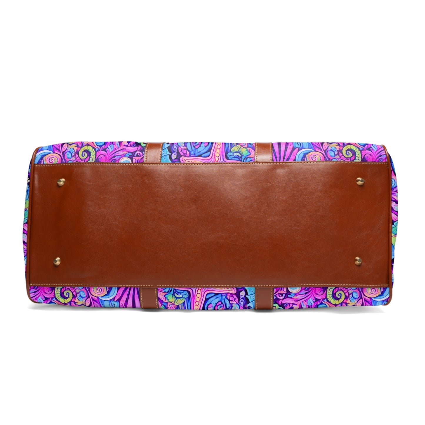 Tropical Waterproof Travel Bag - Perfect for Beach Getaways / Seahorses, Fantasy POP