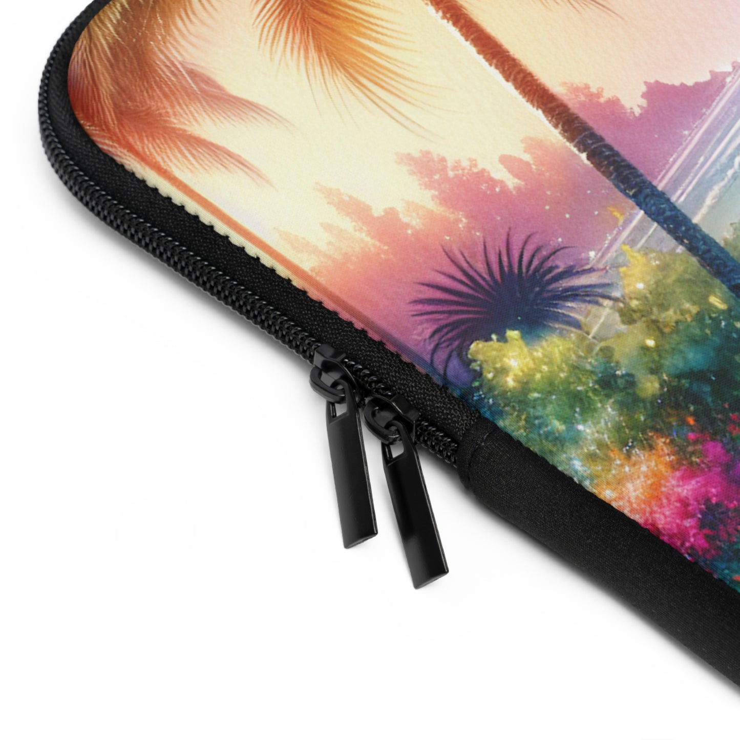 Tropical Laptop Sleeve, 5 Sizes - Perfect for Beach Lovers & Students / Bay of Peace