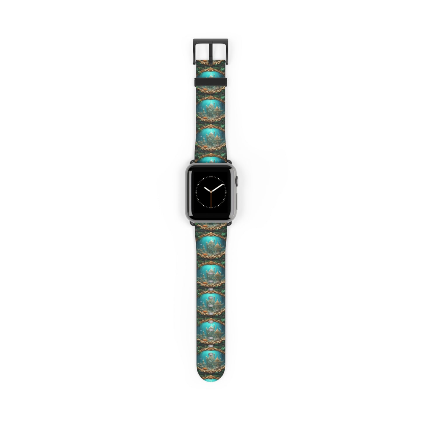 Apple Watch Band - Mermaid Palace, Aegean Sea, Vertical