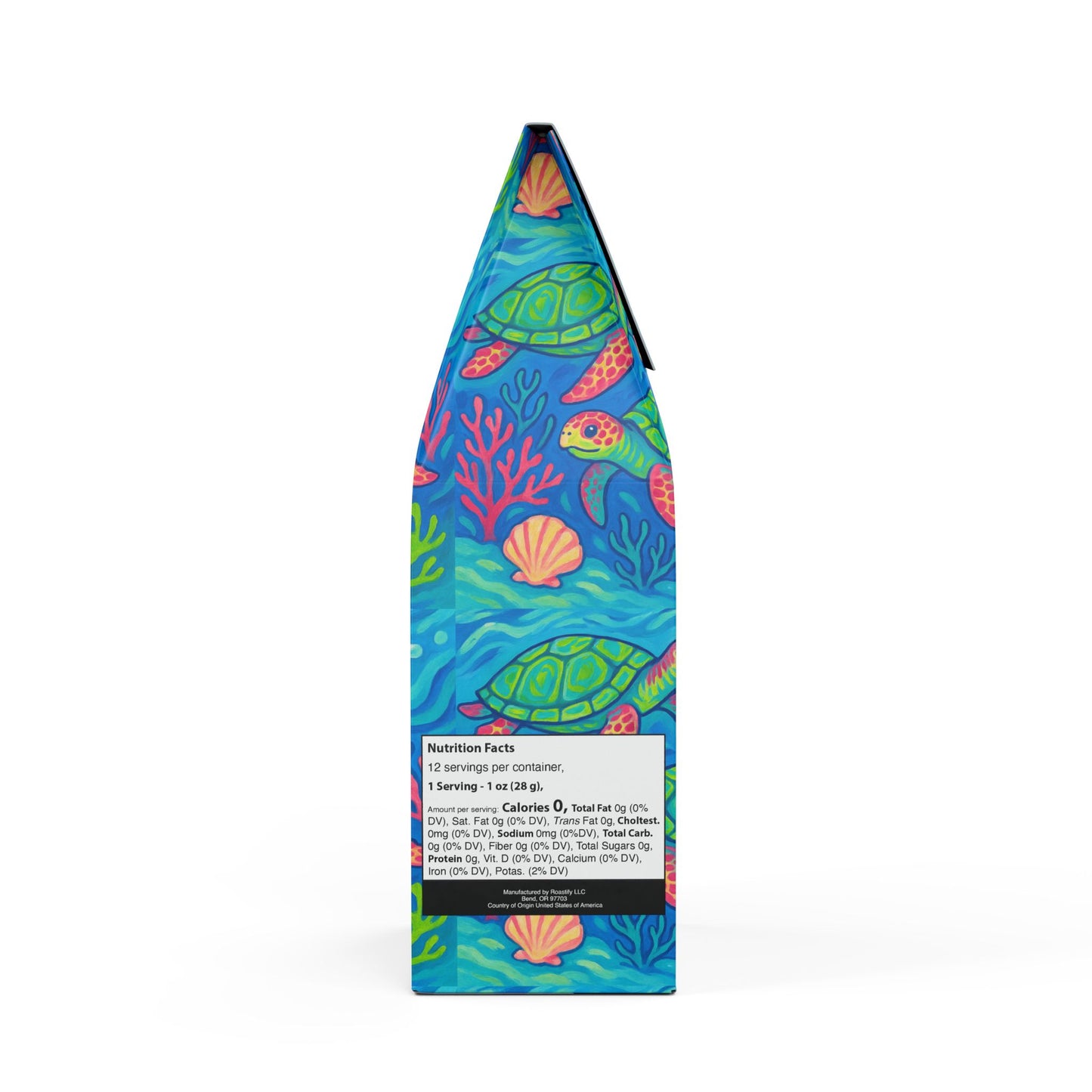 Black Coral Blend™ (Dark French Roast) Specialty Grade Craft Coffee / Turtles and Corals