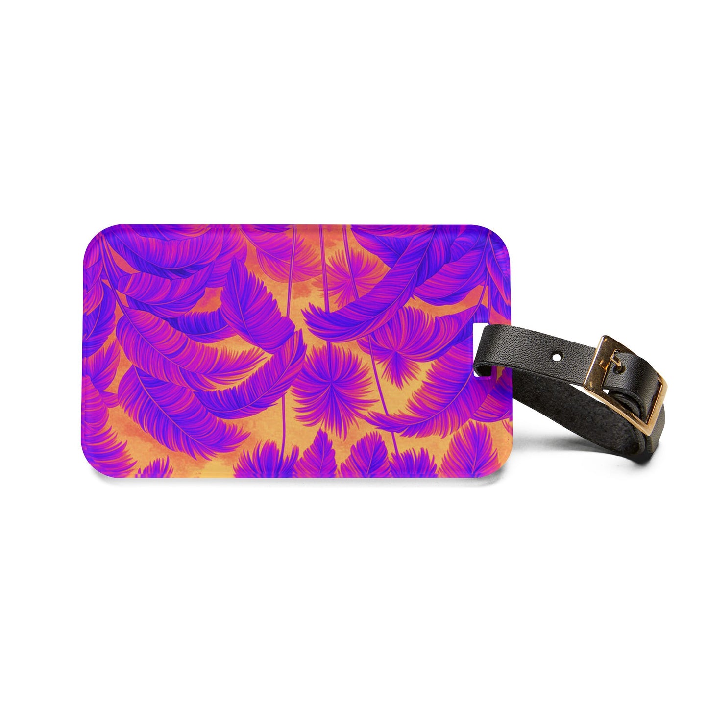 Luggage Tag - Palm Serenity, Pop