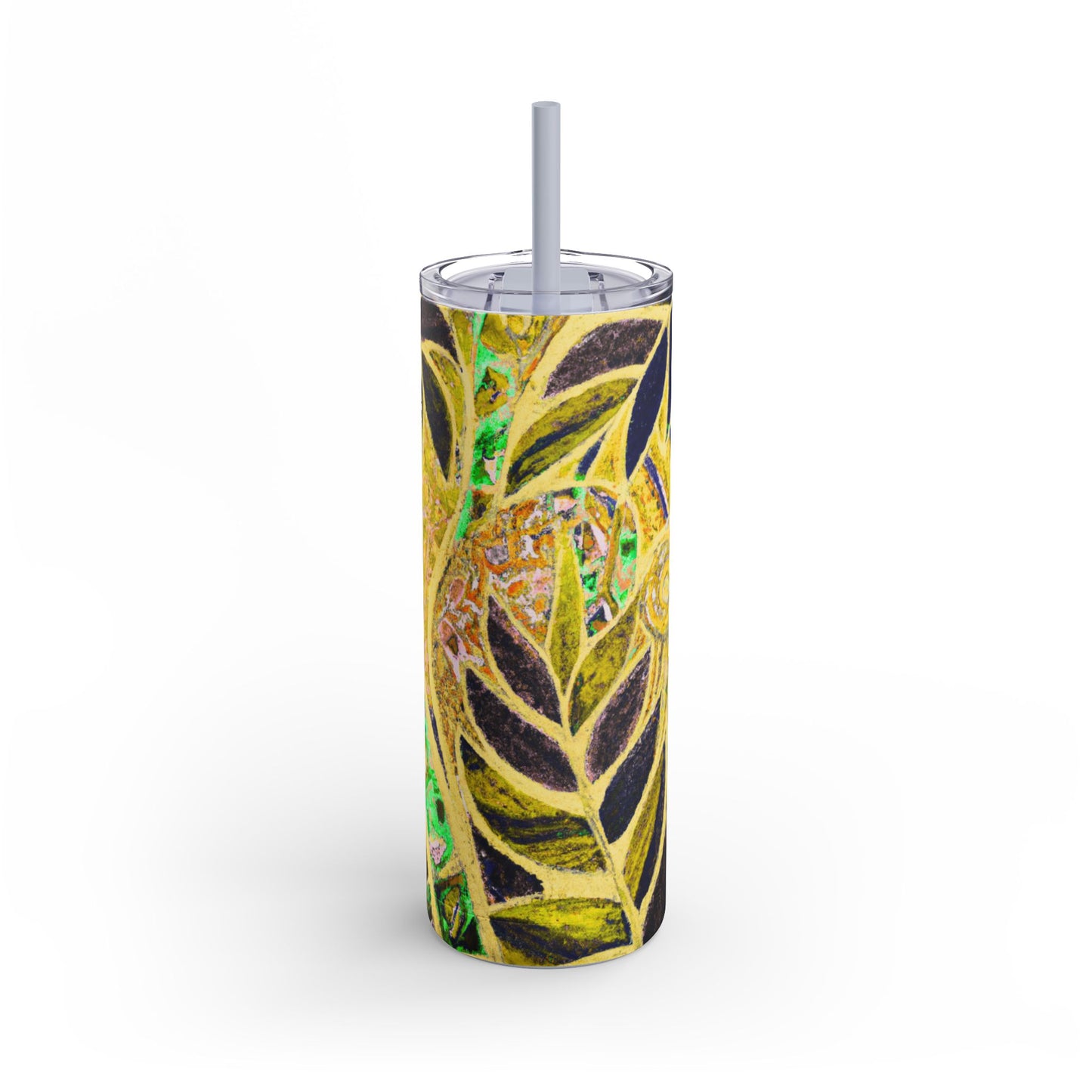 20oz Matte Tumbler, 7 Colors - Stylish Travel Cup - Amazon Whimsy, Yellow