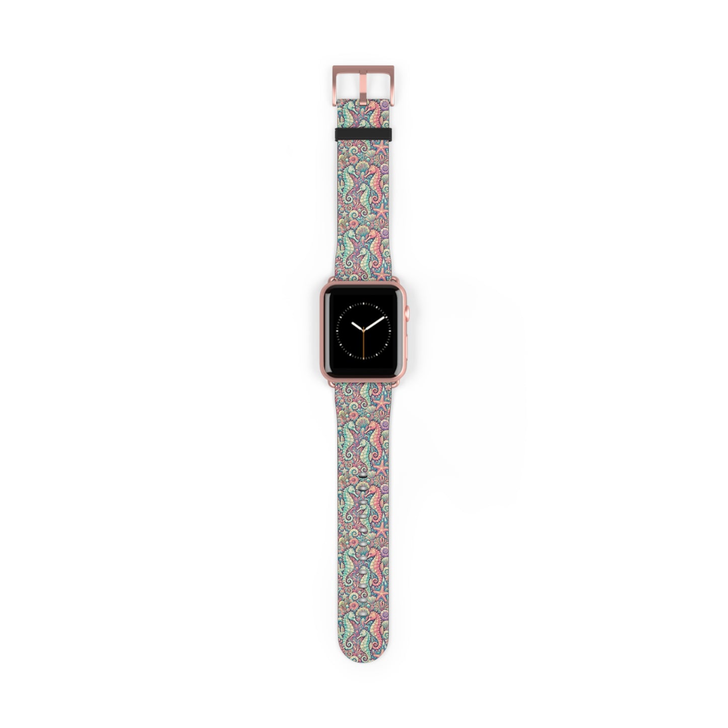 Apple Watch Band - Tropical Seahorse Trio, Retro