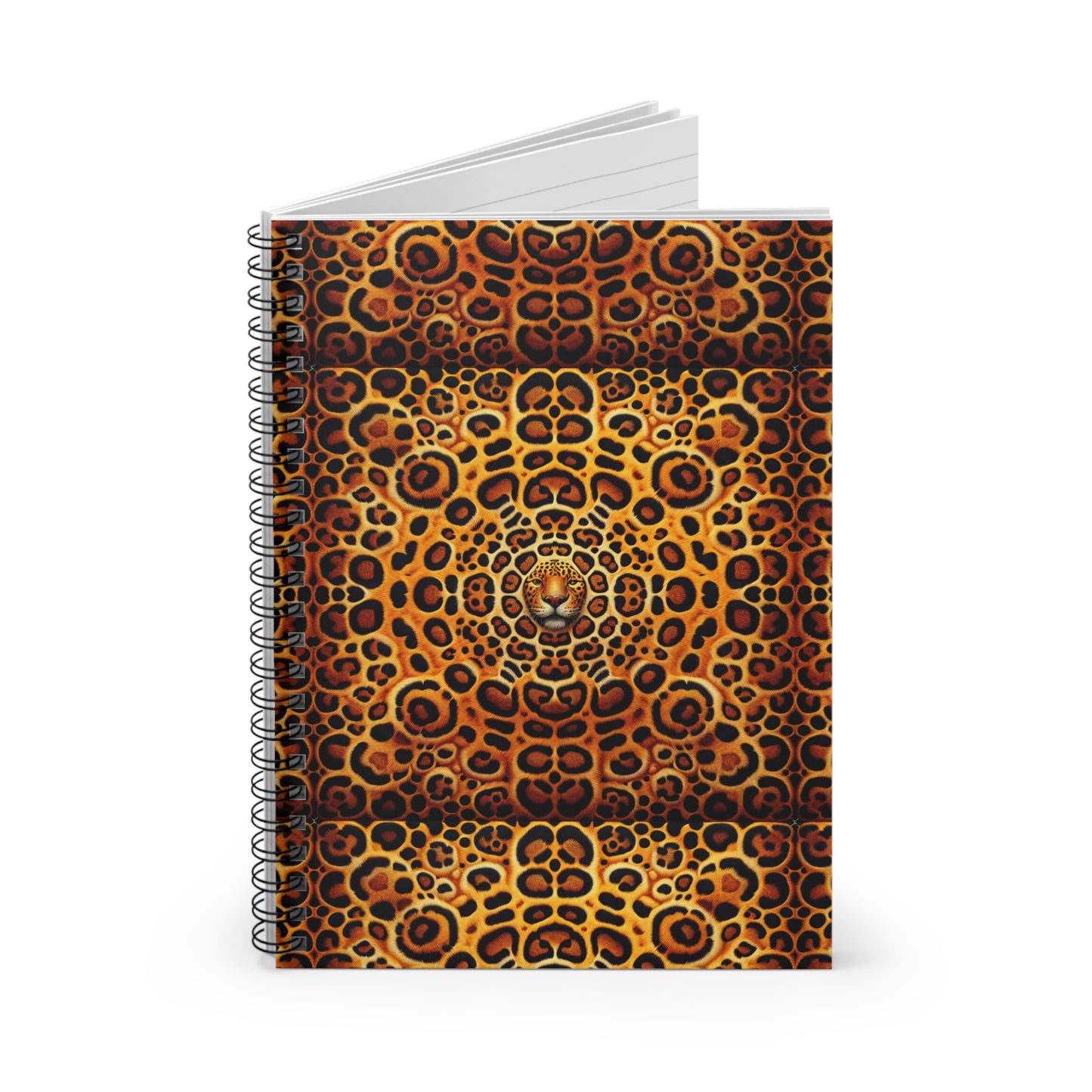 Spiral Notebook - Kaleido Jaguar Spots