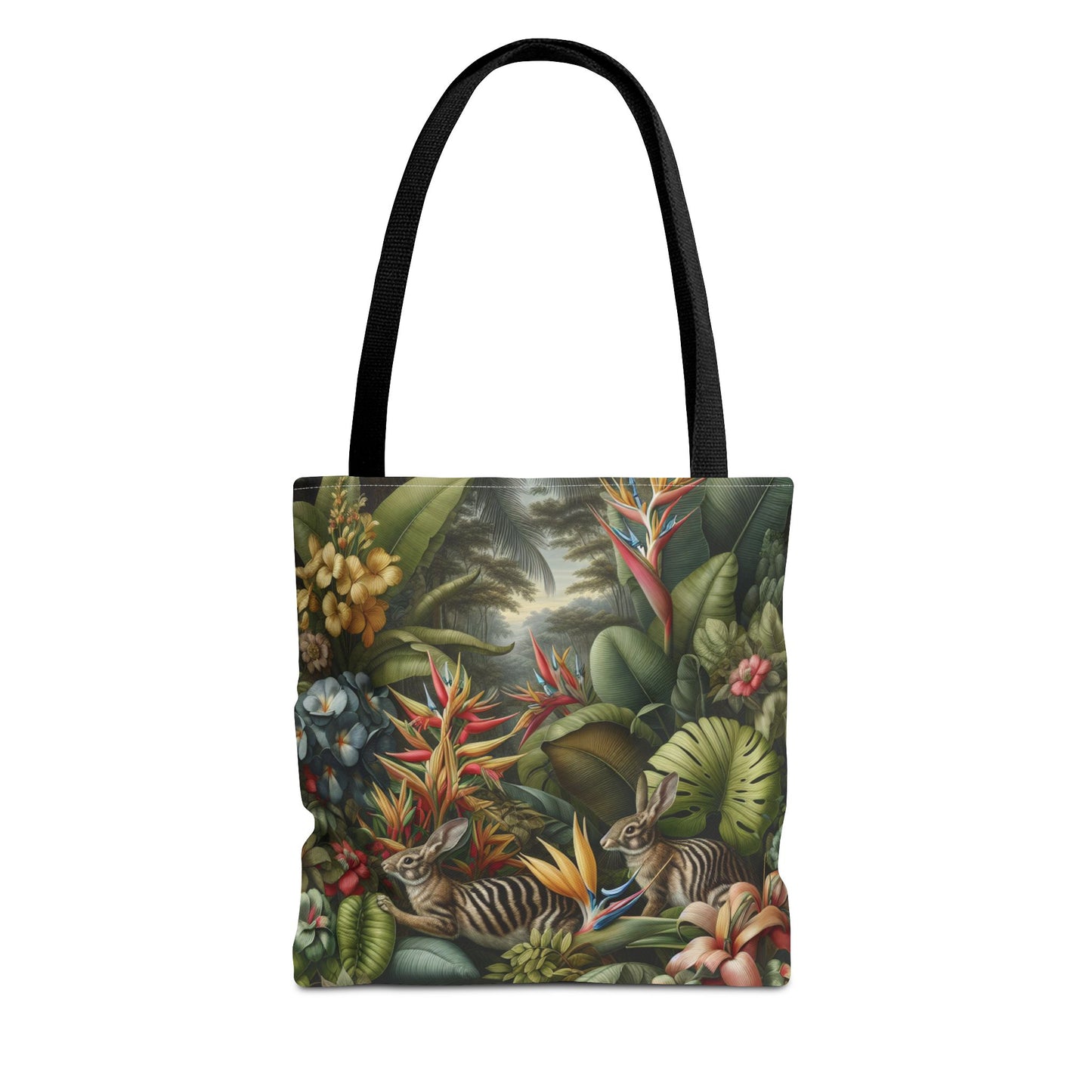 Rainforest Rabbit Outing Tote Bag - 3 Sizes
