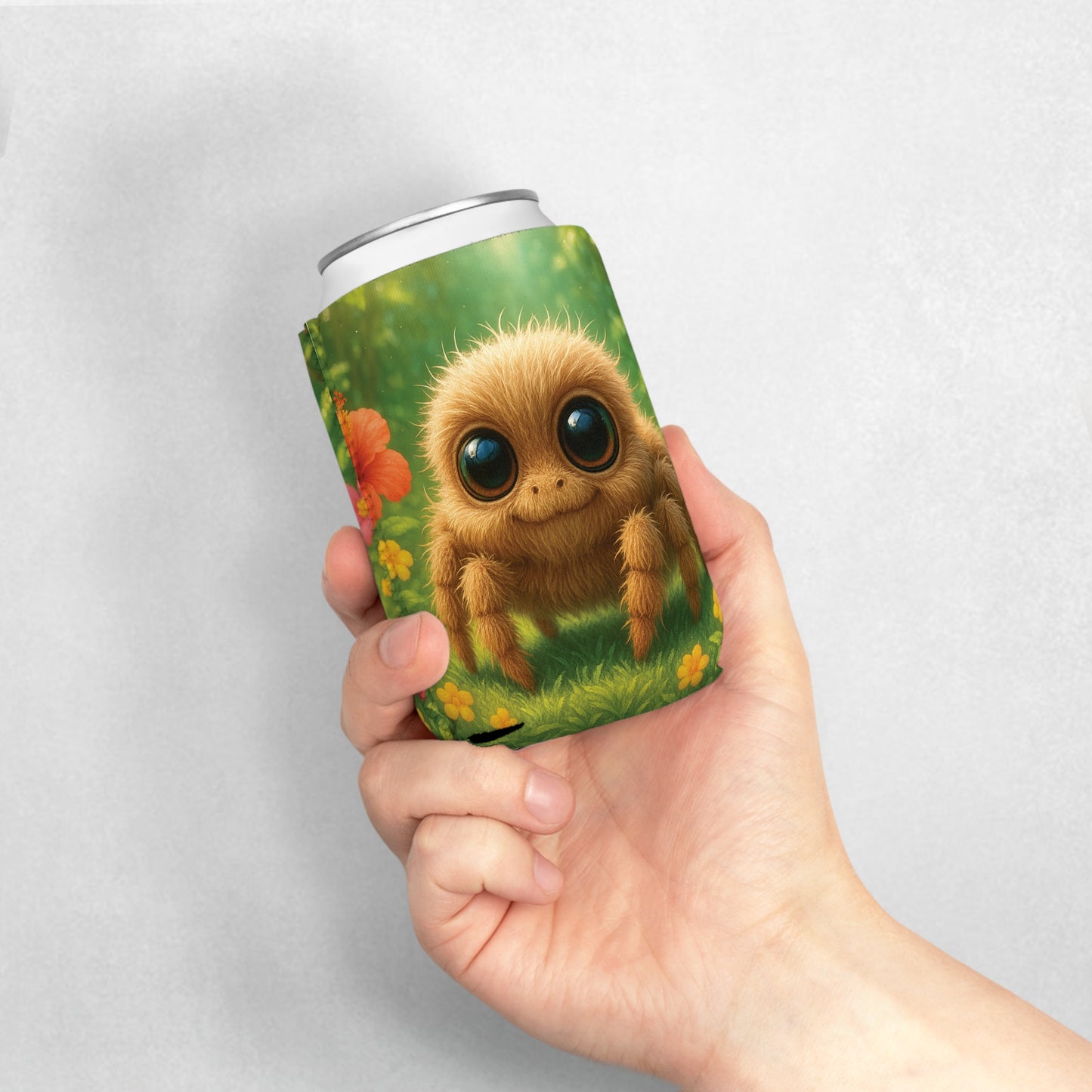 Baby Spider Can Cooler Sleeve - Perfect for Outdoor Picnics