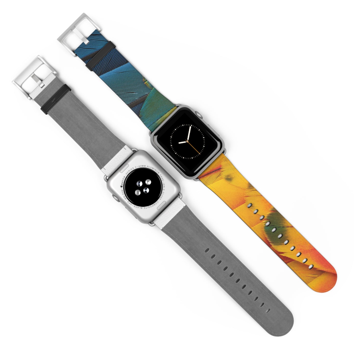 Apple Watch Band - Macaw Parrot Feathers