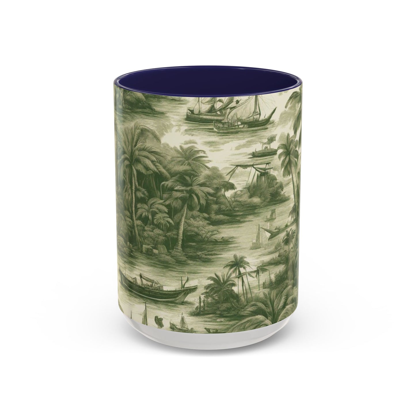 Accent Coffee Mug (11, 15oz), My Last Voyage, Various Colors