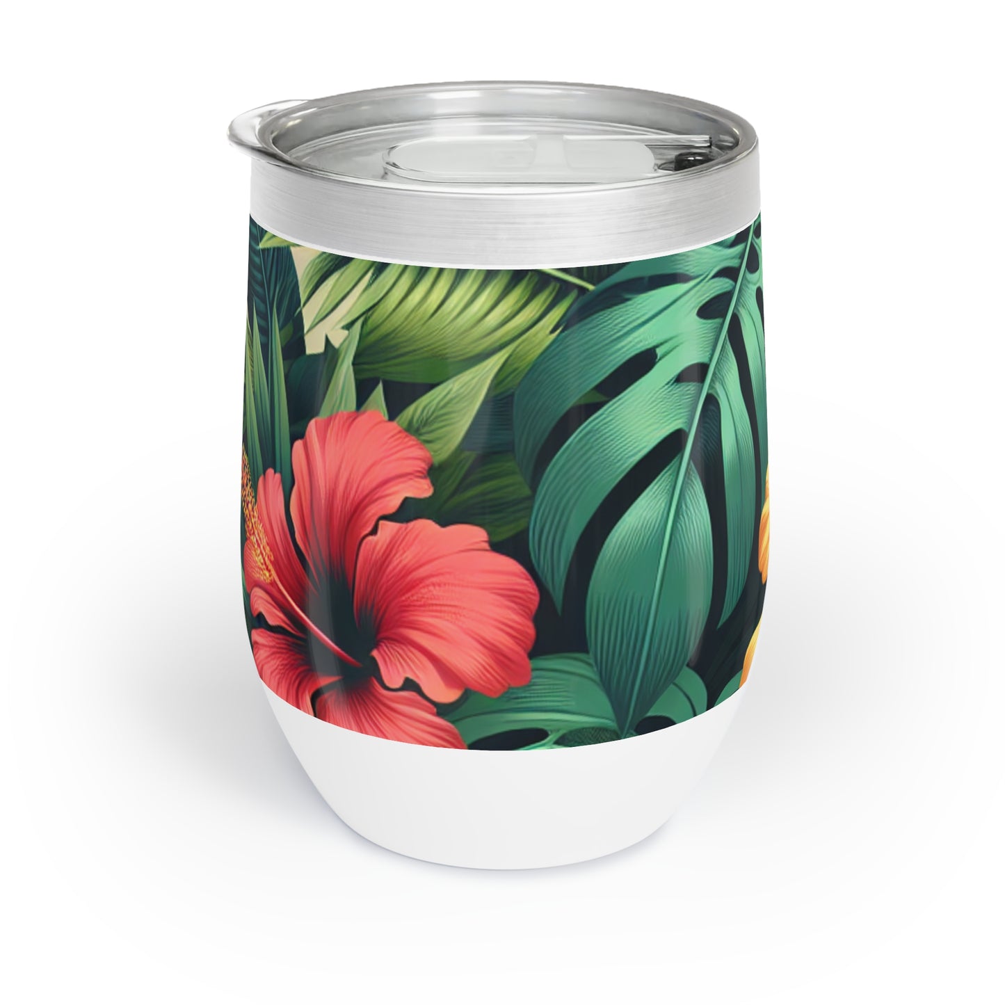 Chill Wine Tumbler, Exotic Flora