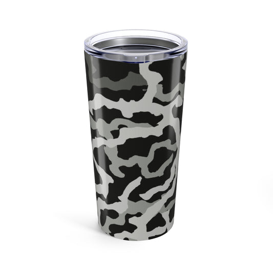 20oz Tropical Glossy Tumbler - Coral Threads/Noir