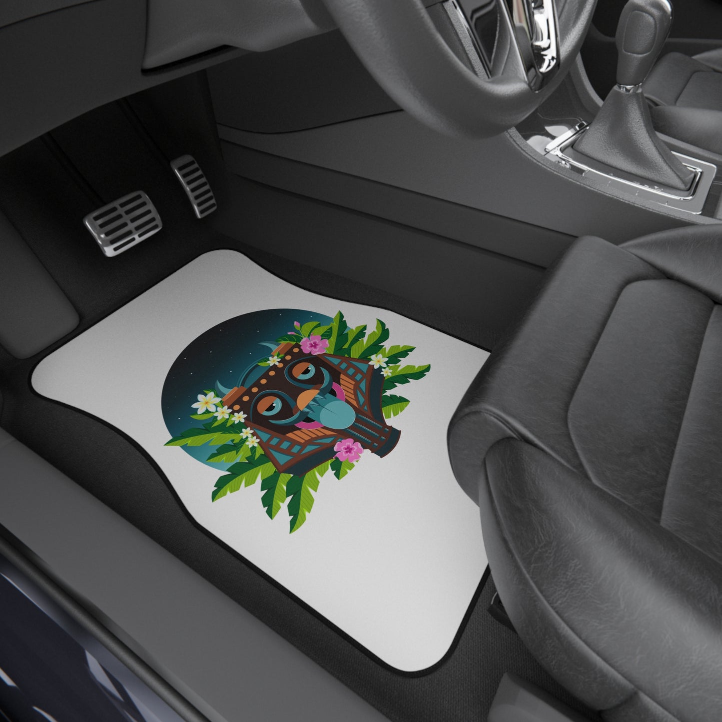 Tropical Tiki Boss Oke Car Floor Mats - SET of 2