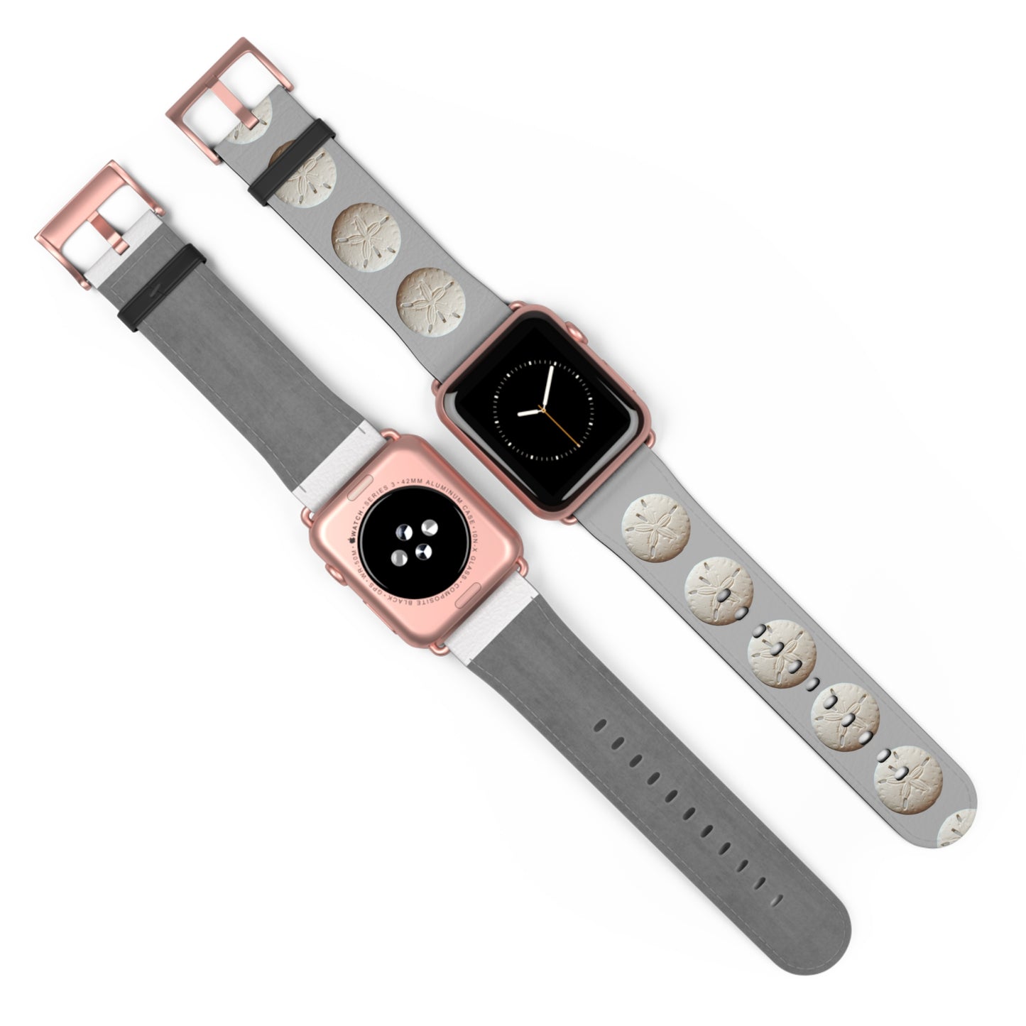 Apple Watch Band - Sand Dollar Parade, light grey