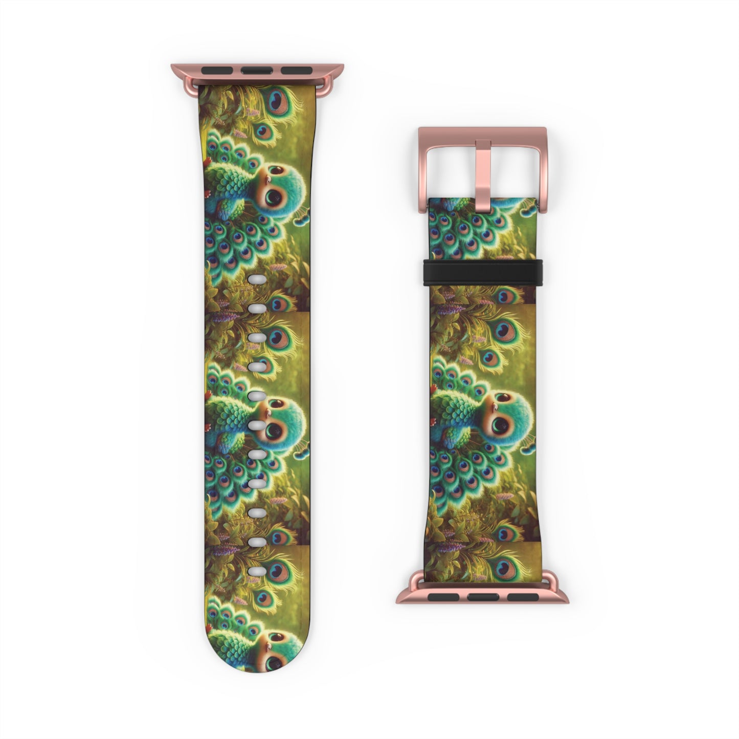 Apple Watch Band - Tropical Baby Peacock