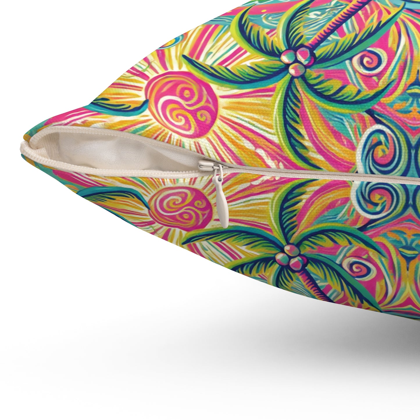 Decorative Pillow - Accent Cushion, 4 Sizes / Kaleido Bay