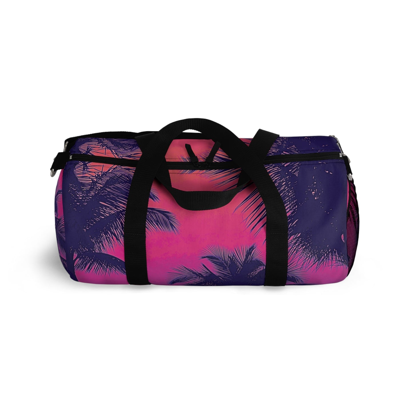 Tropical Duffel Bag - Perfect for Travel and Gym / Palm Glow Pop
