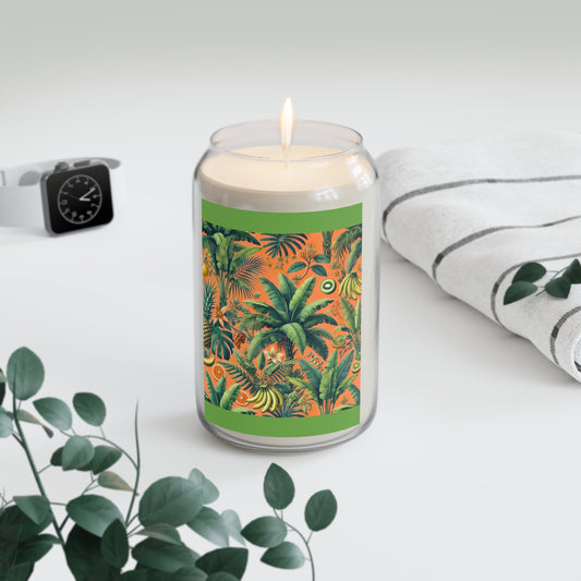 Scented Candle, 13.75oz - More Tropical Fruit, Orange/Green