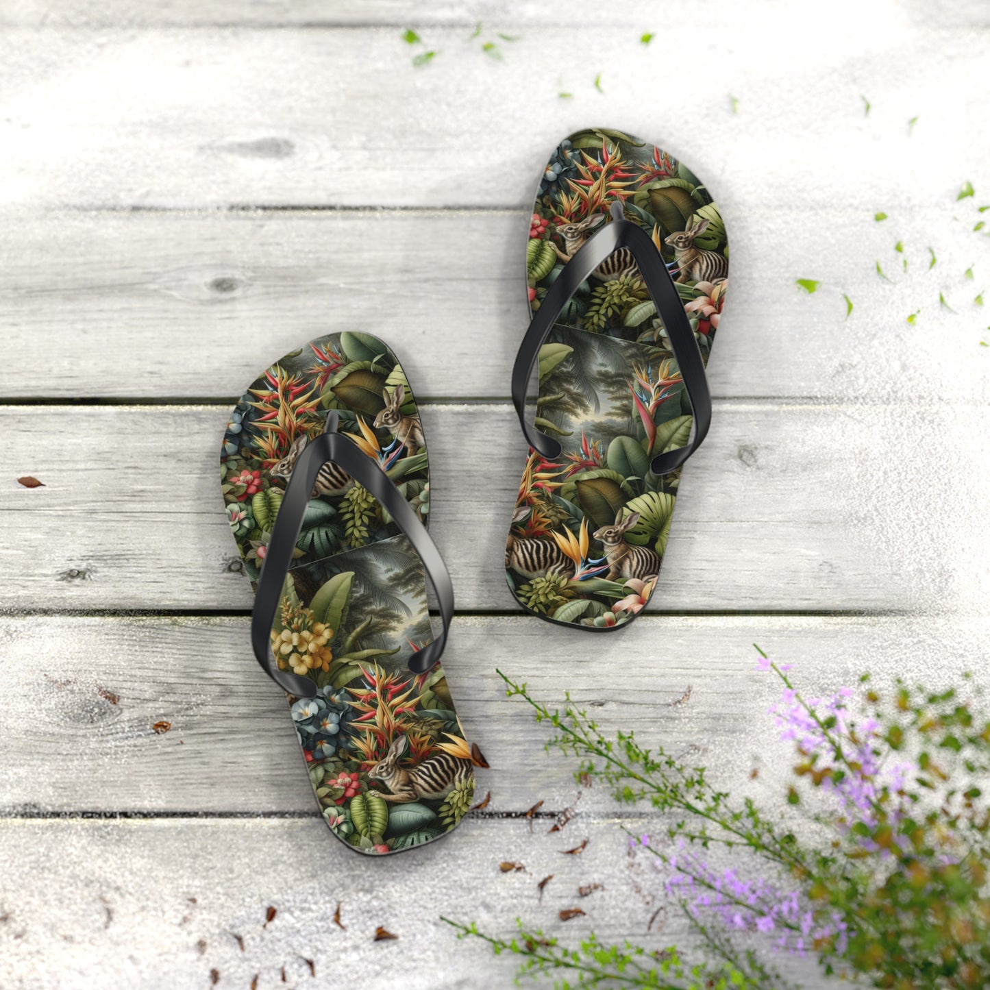 Flip Flops - Rainforest Rabbit Outing
