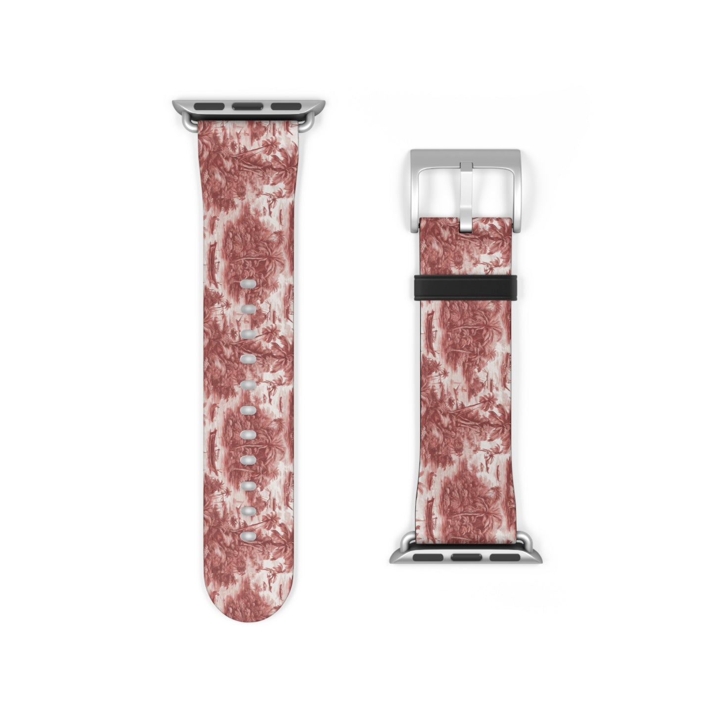 Apple Watch Band - Tropical Toile, russet