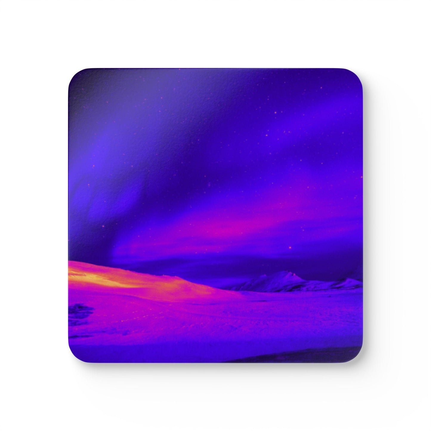 Coaster Set - Cold Ocean Lights, Midnight