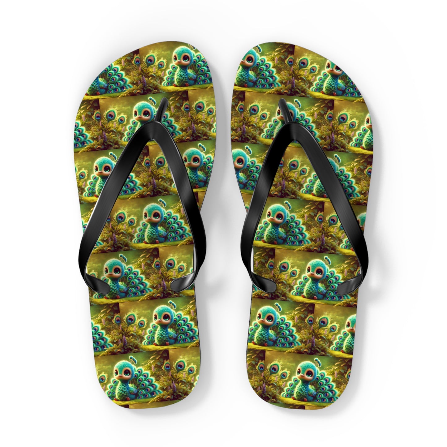Flip Flops - Baby Peacock