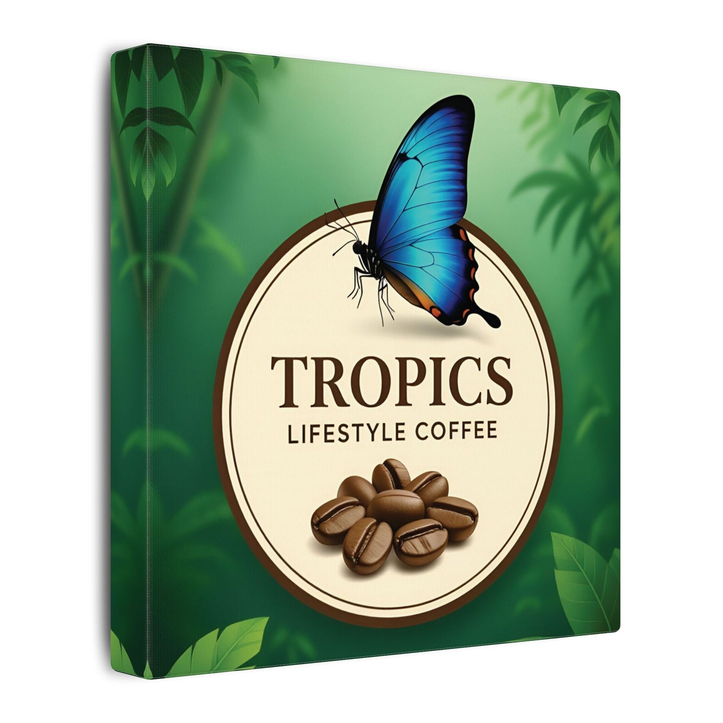 Tropical Wall Art — Butterfly & Beans, Tropics Lifestyle Coffee