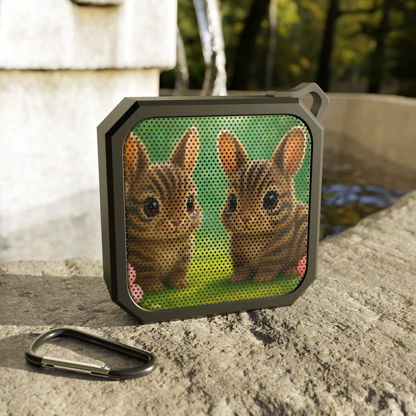 Blackwater Outdoor Bluetooth Speaker, Baby Sumatran Rabbits
